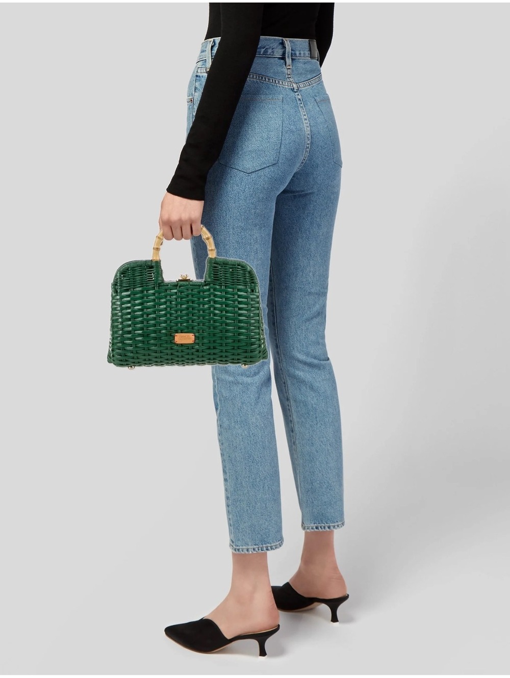FRANCES VALENTINE BUZZY BASKET HANDBAG - Picture 4 of 7